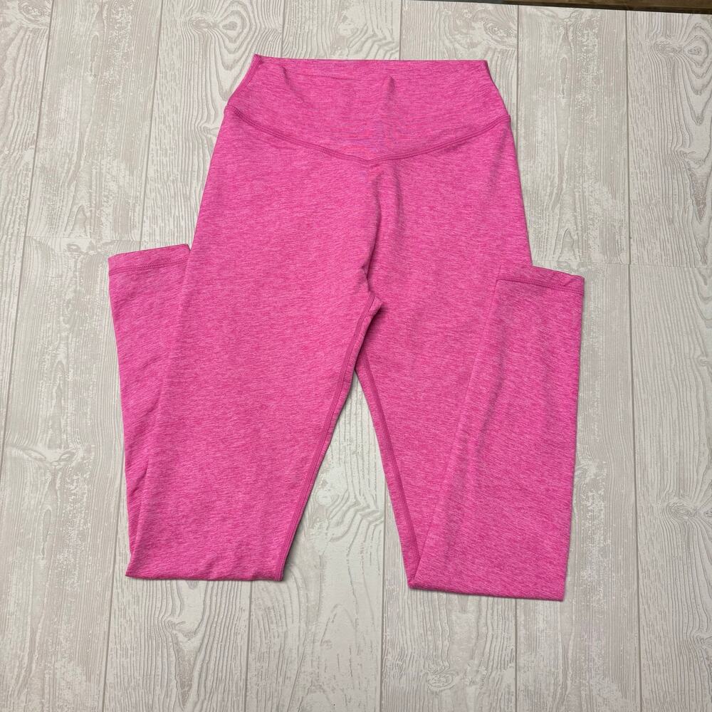 Buffbunny Collection Women’s Medium Pink High Rise Leggings Pocket Gym Workout